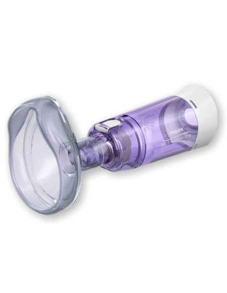 Cámara espaciadora Optichamber Diamond con mascarilla LiteTouch