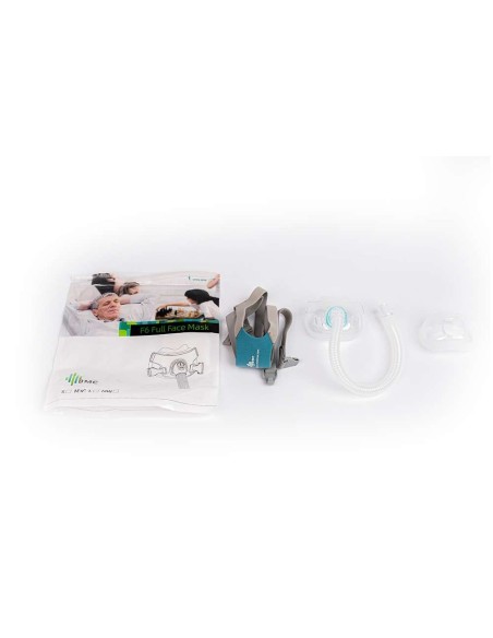 Mascarilla Facial F6 CPAP – Confort y Diseño Innovador para Terapia de Apnea del Sueño | TuTratamiento.com