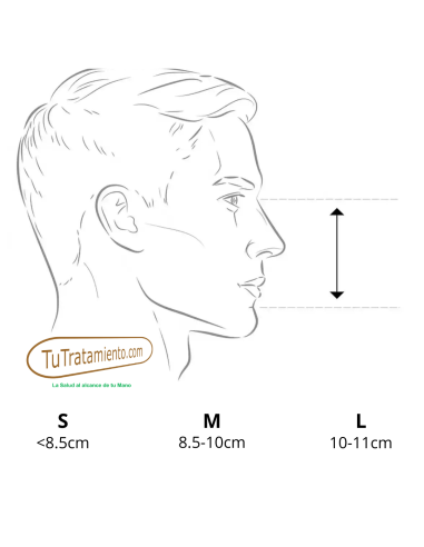 Masque facial FitLife CPAP | TuTratamiento.com