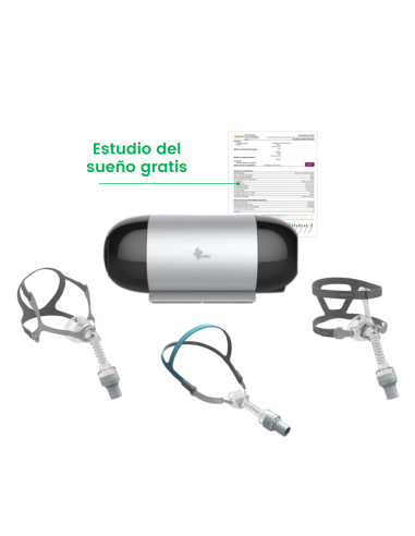 Sleep Apnea Pack: AutoCPAP Mini M1 + Mask + Free Sleep Study