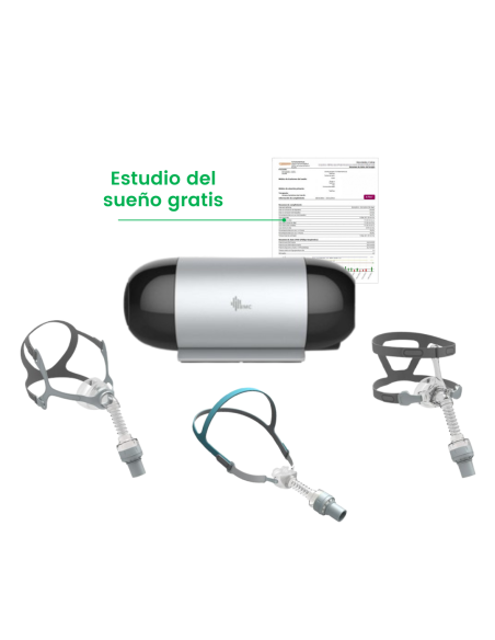 Sleep Apnea Pack: AutoCPAP Mini M1 + Mask + Free Sleep Study