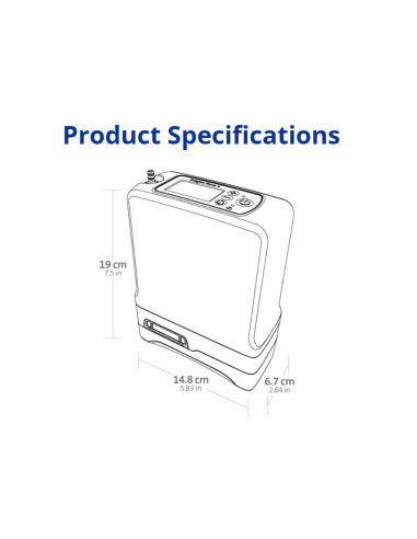 Concentrador de Oxígeno Portátil Inogen Rove 4 - Compacto y Eficiente | TuTratamiento.com