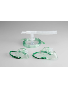 Set de Máscaras y Boquilla para Nebulizador Mini Plus | Accesorios Respira