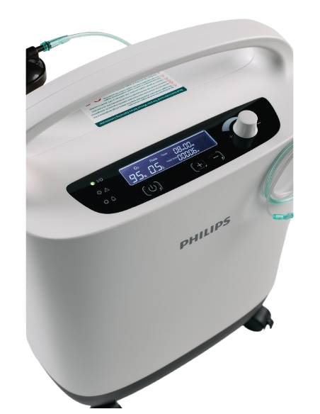 Concentrador de Oxígeno Philips Oxygenate 5 para Casa | tutratamiento.com