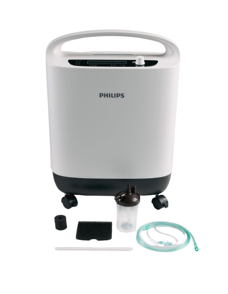 Concentrador de Oxígeno Philips Oxygenate 5 para Casa | tutratamiento.com